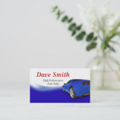 Automobielindustrie Visitekaartje (Staand voorkant)