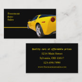 Automobielindustrie Visitekaartje (Voorkant / Achterkant)