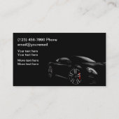 Automobielindustrie Visitekaartje (Achterkant)