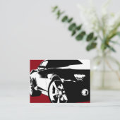 Automobielindustrie Visitekaartje (Staand voorkant)