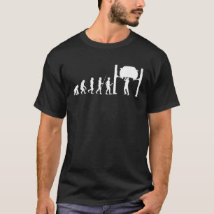 Automobielmonteur Funny Evolution Grappig T-shirt