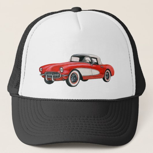 automobielsportkunst trucker pet (Voorkant)