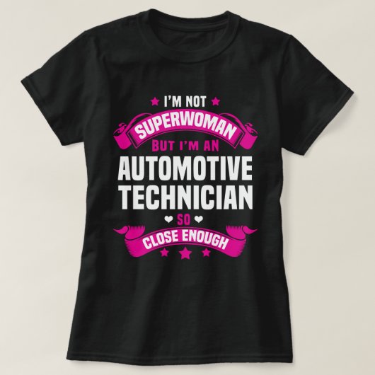Automobieltechnicus T-shirt (Design voorkant)