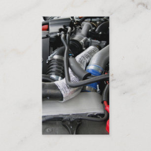 Automobieltechnicus voor automatische reparatie va visitekaartje