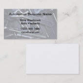 Automobieltechnisch Visitekaartje - Nieuw ontwerp (Voorkant / Achterkant)