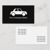 Automobielthema Visitekaartje (Voorkant / Achterkant)