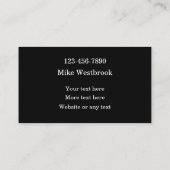 Automobielverf en venstertint visitekaartje (Achterkant)