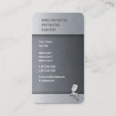 Automobielverfbedrijf | Beroepsbeoefenaars Visitekaartje (Achterkant)