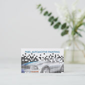 Automobielverfdienst Visitekaartje (Staand voorkant)