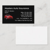 Automobielverzekering Modern Visitekaartje (Voorkant / Achterkant)