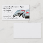 Automobielverzekeringsagent Visitekaartje (Voorkant / Achterkant)