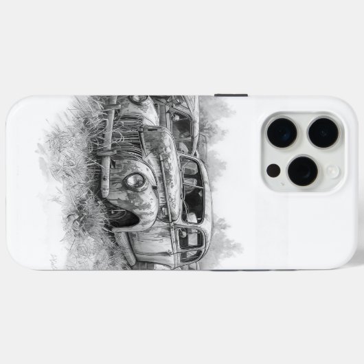 AUTOMOBILE ART Case-Mate iPhone CASE (Achterkant (horizontaal))