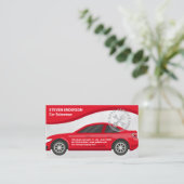 Automobile | Car Services Logo Visitekaartje (Staand voorkant)