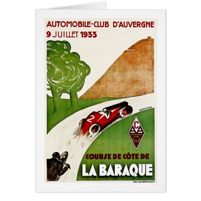 Automobile Club D'Auvergne 1933 (Voorkant)
