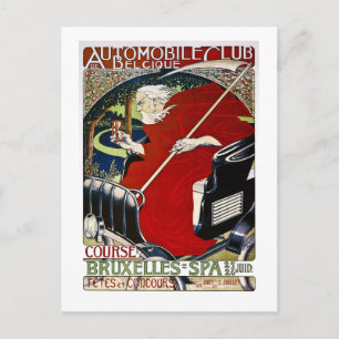 Automobile Club de Belcique - Vintage Briefkaart