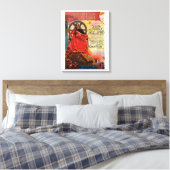 Automobile Club de France Canvas Afdruk (Insitu (Slaapkamer))