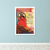 Automobile Club de France Canvas Afdruk (Insitu (Houten vloer))