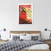 Automobile Club de France Canvas Afdruk (Insitu (Slaapkamer))