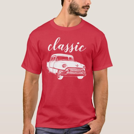  Automobile | Klassieke auto T-shirt (Voorkant)