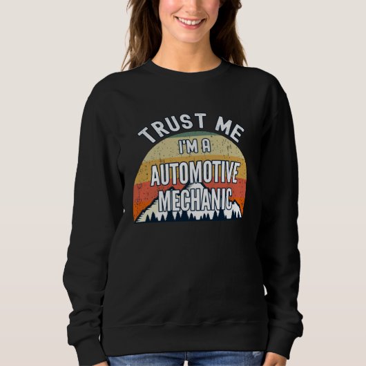 Automontechnicus Vertrouw Me Ik ben een Automontec Trui (Voorkant)