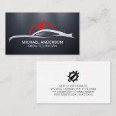 automonteur | Autodiensten Visitekaartje (Voorkant / Achterkant)