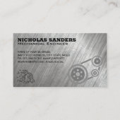 automonteur | Katrollen en moersleutel | autorepar Visitekaartje (Voorkant)