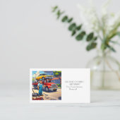 "AUTOMONTEUR" VISITEKAARTJE (Staand voorkant)