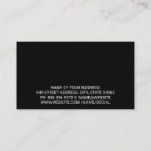 automonteur | zuigers | tandwiel visitekaartje (Achterkant)