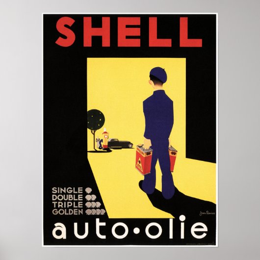 AUTOMOTIEVE AUTOMOTIEVE OLIE LUBRICANTEN  Adverter Poster (Voorkant)