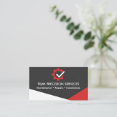 Automotive and Maintenance Services Visitekaartje (Staand voorkant)