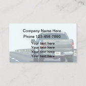 Automotive Business Card Template Nieuw Visitekaartje (Voorkant)