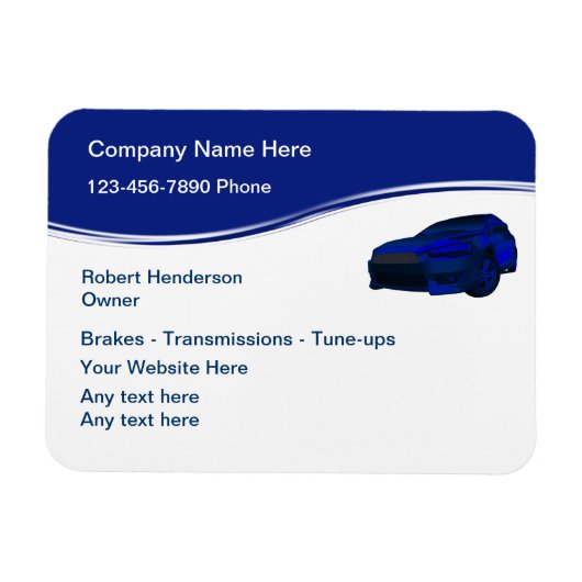 Automotive Business Magneten Flexibel ontwerp (Horizontaal)