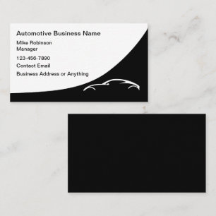 Automotive Business Services Modern Visitekaartje