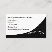 Automotive Business Services Modern Visitekaartje (Voorkant)