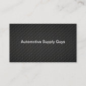 Automotive Carbon Fiber Look Business Cards Visitekaartje (Voorkant)