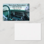 Automotive Classic Car Restauratie Visitekaartje (Voorkant / Achterkant)