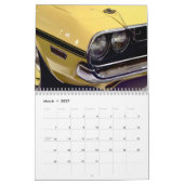 Automotive Close-Up Calendar Kalender (Mar 2027)
