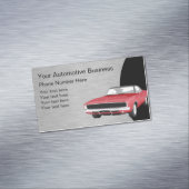 Automotive Design Classy Car Thema Magnetisch Visitekaartje (Voorbeeld)