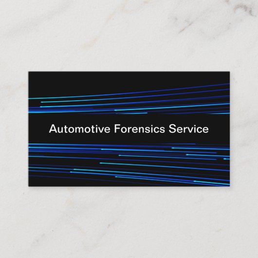 Automotive Digital Forensics Services Visitekaartje (Voorkant)