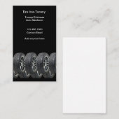 Automotive Mechanic Tyre Visitekaartjes (Voorkant / Achterkant)