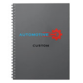 Automotive – Mechanical Gear Cover Notebook Notitieboek (Voorkant)
