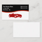 Automotive Modern Eenvoudige Visitekaartjes (Voorkant / Achterkant)