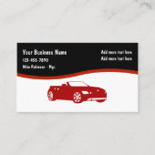 Automotive Modern Eenvoudige Visitekaartjes (Voorkant)