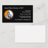 Automotive onderdelen en service visitekaartje (Voorkant / Achterkant)