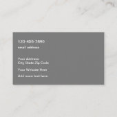 Automotive Painting Service Visitekaartje (Achterkant)