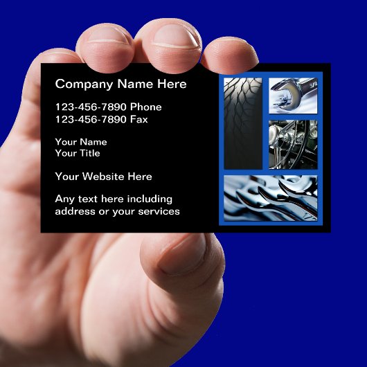 Automotive Professional Service Visitekaartjes