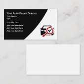 Automotive Reparatie Service Mechanische Visitekaa Visitekaartje (Voorkant / Achterkant)