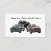 Automotive Schilderen & Collision Services Visitekaartje (Voorkant)