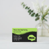 Automotive Schilderen & Collision Visitekaartje (Staand voorkant)