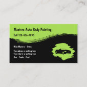 Automotive Schilderen & Collision Visitekaartje (Voorkant)